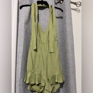 Francesca’s size medium halter romper